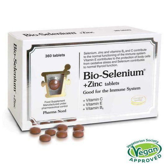 Pharma Nord Bio-selenium & Zinc 360 Tablets Antioxidant & Immune Support