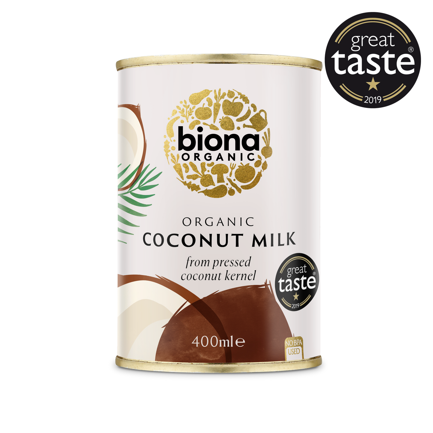 Biona Organic Coconut Milk 400ml Pack of 6