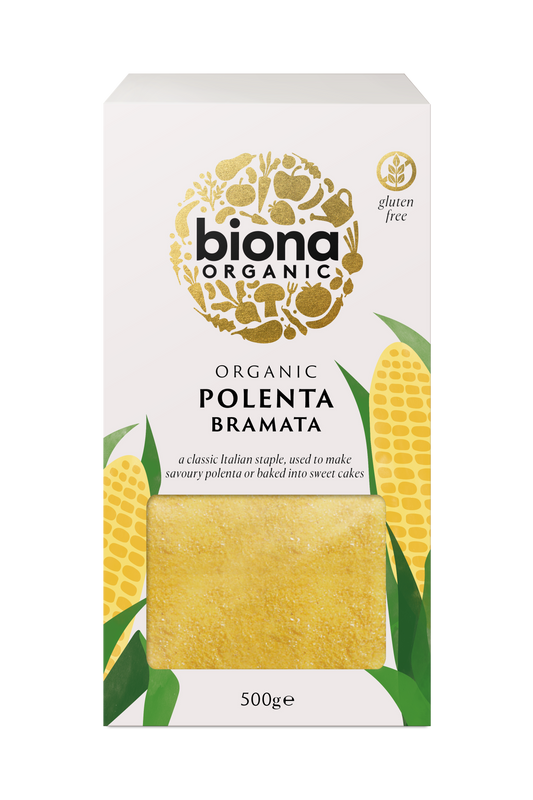 Biona Organic Polenta 500g Pack of 4