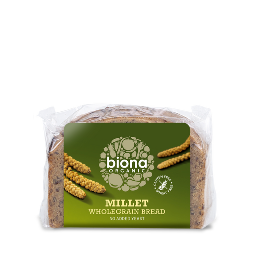 Biona Organic Millet Bread 250g Pack of 4