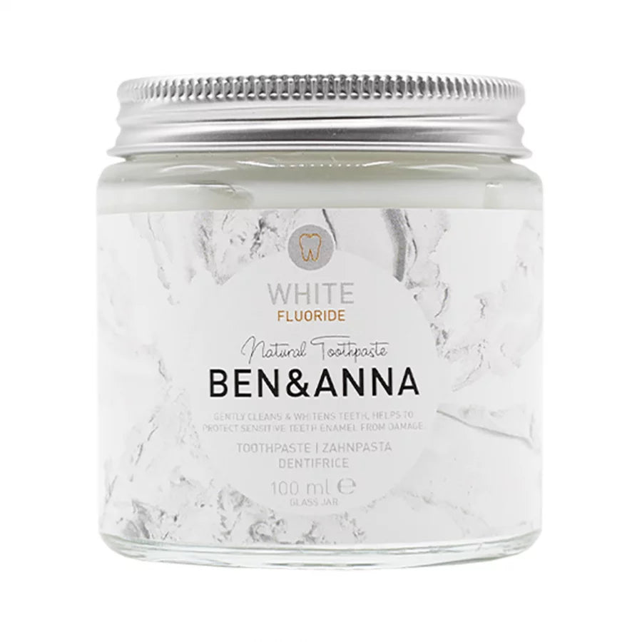 Ben & Anna Toothpaste White (with fluoride) 100ml