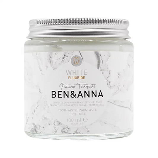 Ben & Anna Toothpaste White (with fluoride) 100ml