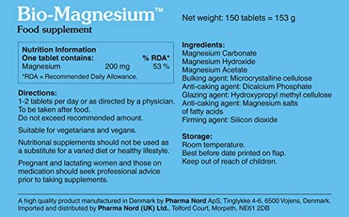 Pharma Nord Bio Magnesium 200mg 150 tablets