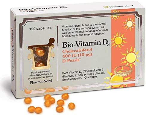 Pharma Nord Bio Vitamin D3 400iu 10mcg 120 Capsules