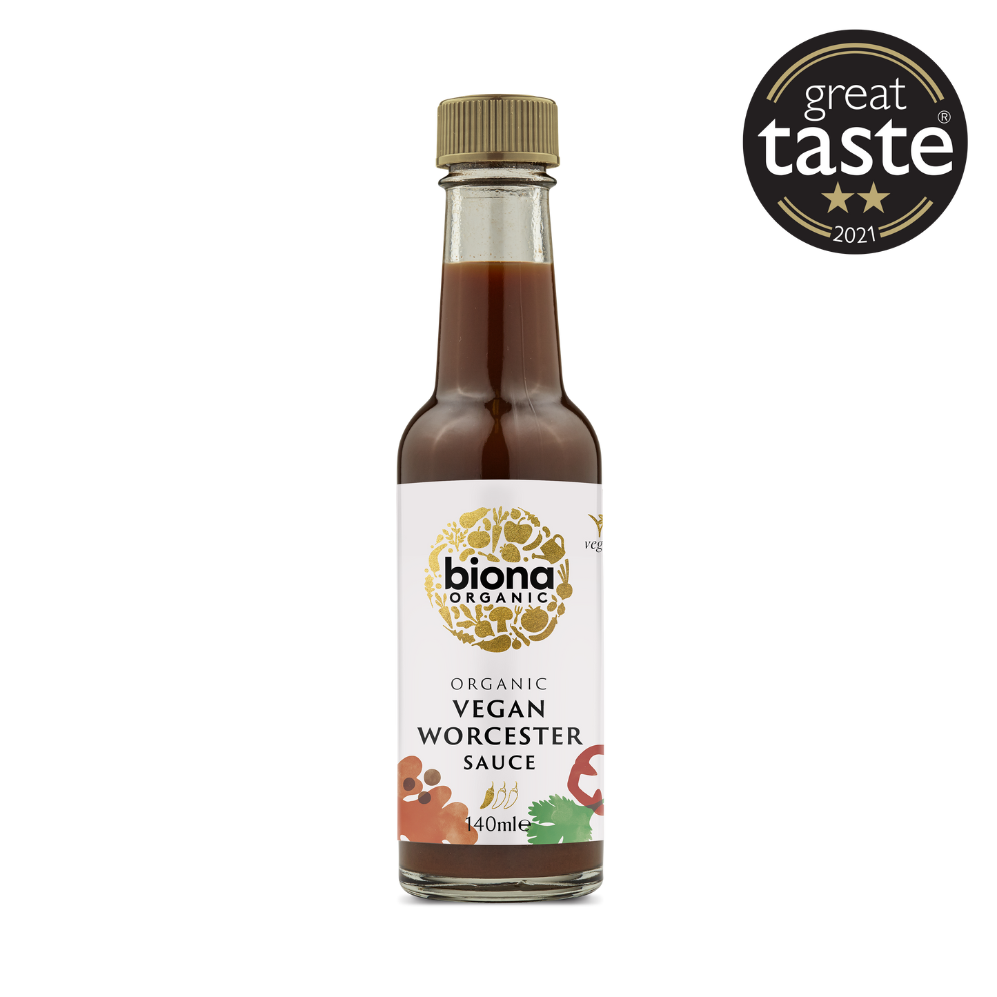 Biona Worcester Sauce 140ml Pack of 4