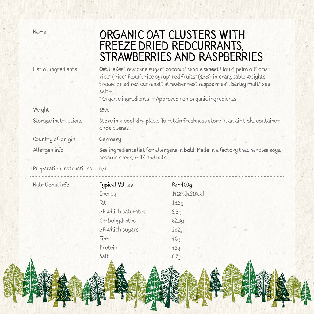 Whole Earth Organic Red Fruit Crunch 450g Pack of 2