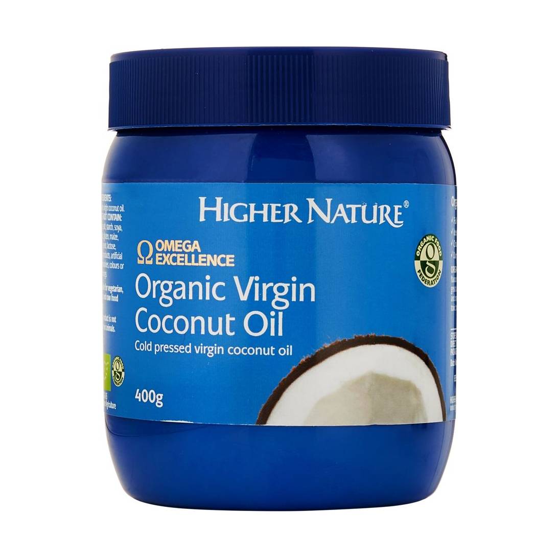 Higher Nature Organic Flavour Free Coconut Oil 400g