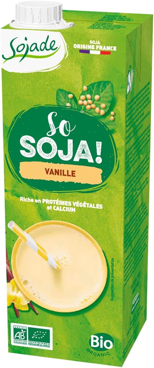 Sojade Vanilla Soya Drink 1L Pack of 2