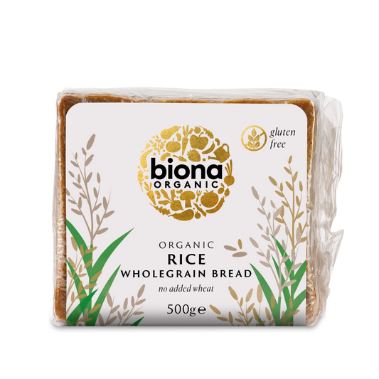 Biona Organic Rice Bread 500g Pack of 4