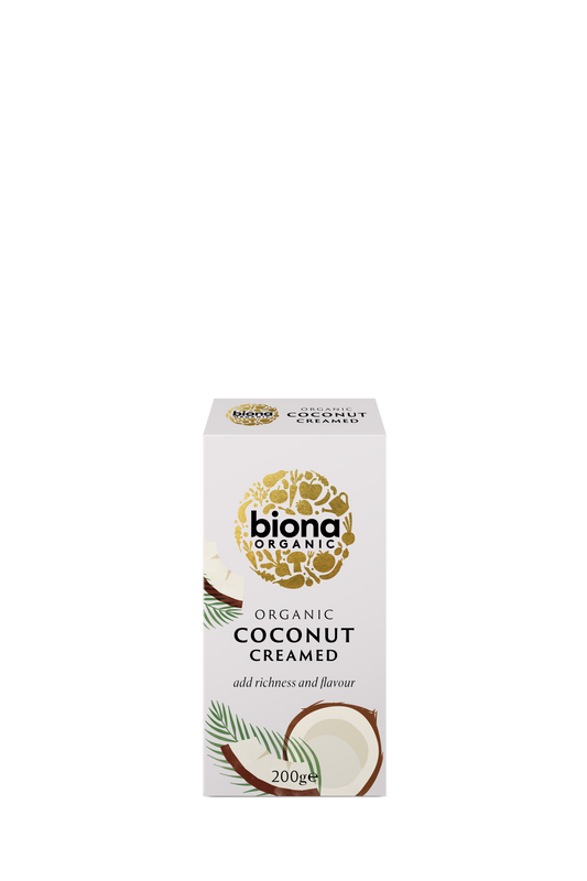 Biona Organic Creamed Coconut 200g Pack of 6