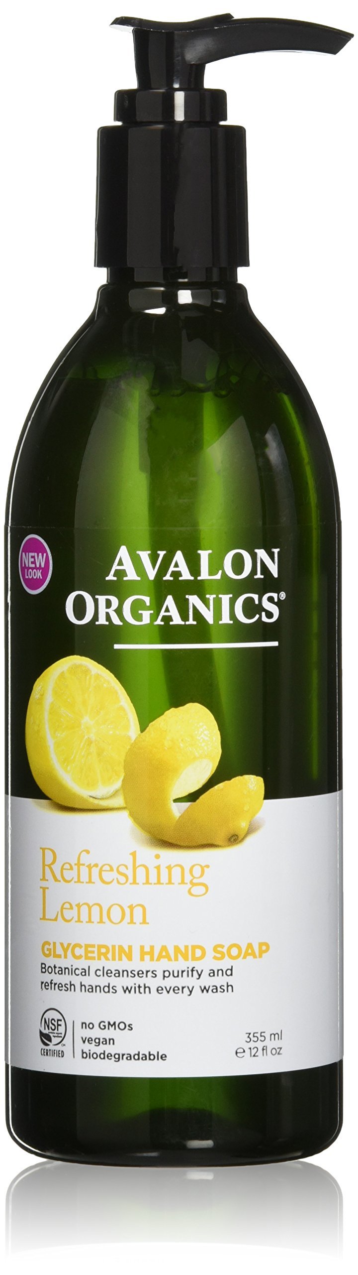 Avalon Organics Glycerin Liquid Hand Soap Lemon 355ml- 12fl oz