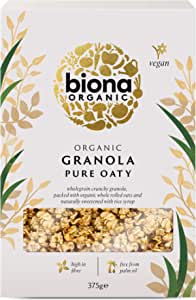Biona Organic Pure Oaty Granola 375g Pack of 4