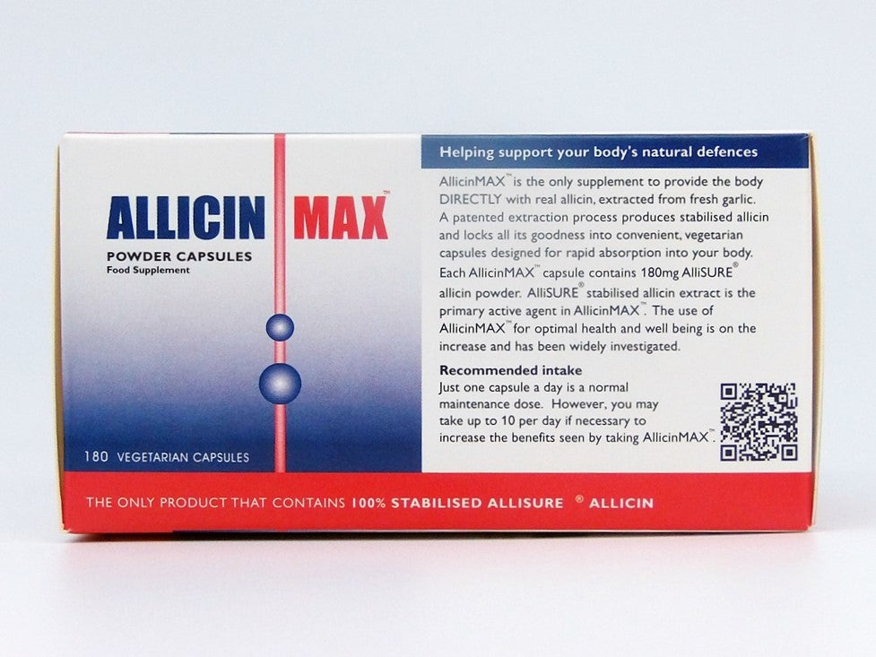 Allicin Max 180 Capsules