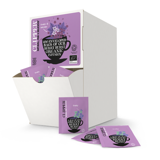 Clipper Organic Berry Burst Infusion 250 Envelopes