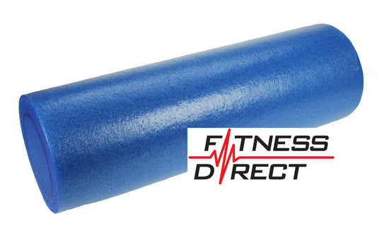 Fitness Direct EPE Foam Roller 45cm Pale Blue /Massage/Yoga/Pilates/Physio/core/Balance