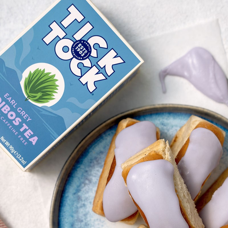 Tick Tock Rooibos Earl Grey 40 tea bags Pack of 4