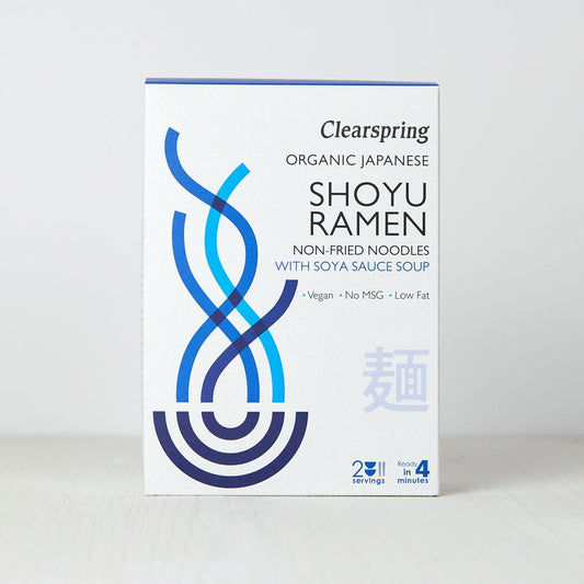 Clearspring Organic Japanese Shoyu Ramen Noodles Pack of 4