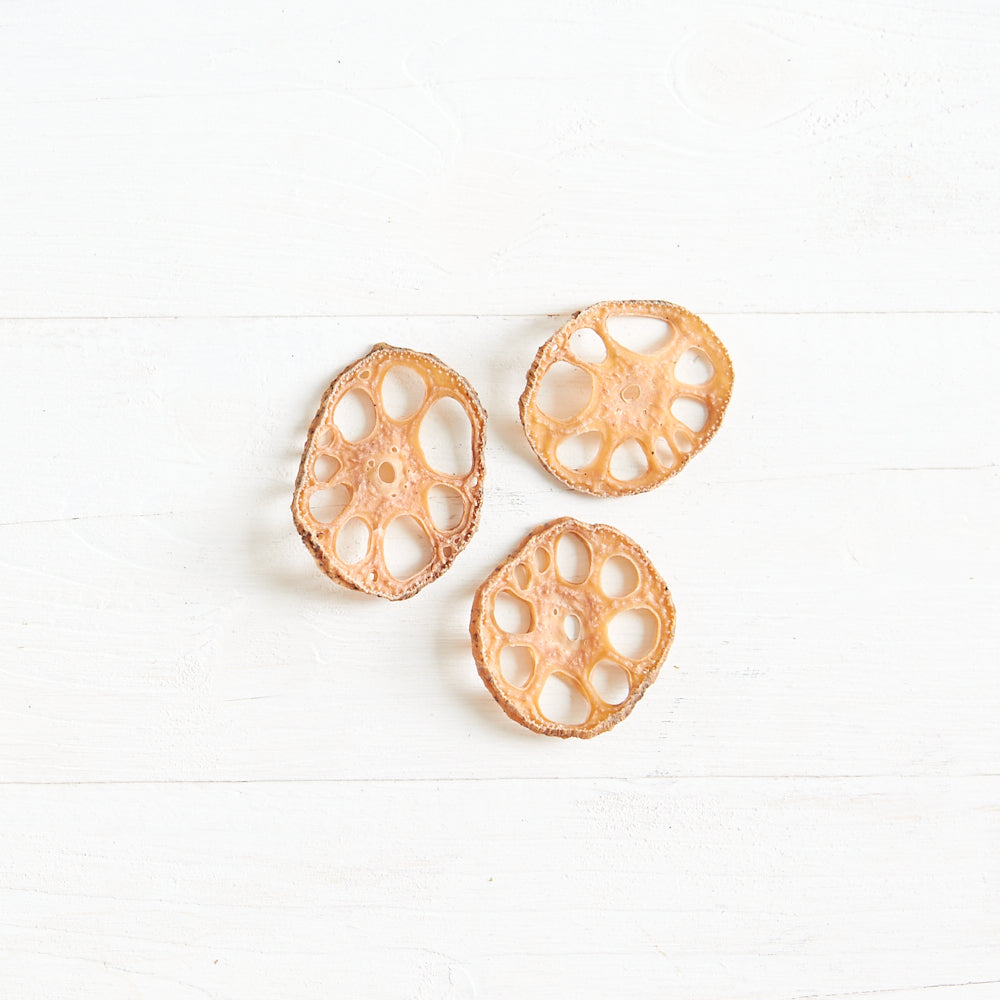 Clearspring Organic Japanese Dried Lotus Root Slices 30g Pack of 4