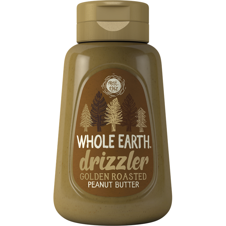 Whole Earth Whole Earth Golden Roasted Drizzler Peanut Butter 320g Pack of 2