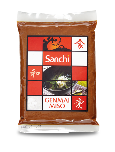 Sanchi Genmai Miso 345g Pack of 4