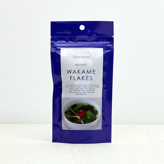 Clearspring Japanese Wakame Flakes - Dried Sea Vegetable Pack of 2
