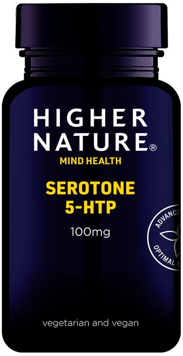 Higher Nature Serotone 5HTP 100mg 90 Vegetarian Capsules