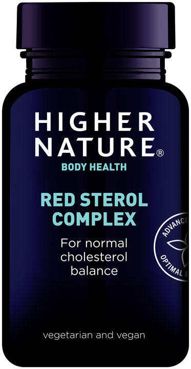 Higher Nature Red Sterol Complex 90 Tablets
