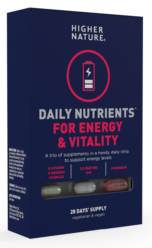 Higher Nature Daily Nutrient Pack - Energy & Vitality