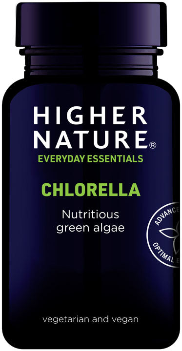 Higher Nature Chlorella 180 Vegetarian Tablets