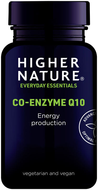 Higher Nature Co-Enzyme Q10 90 Vegetarian Tablets