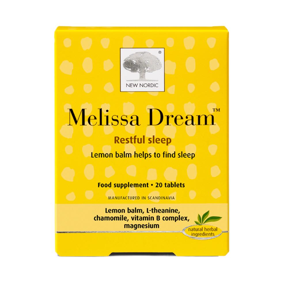 New Nordic Melissa Dream 20 Tablets