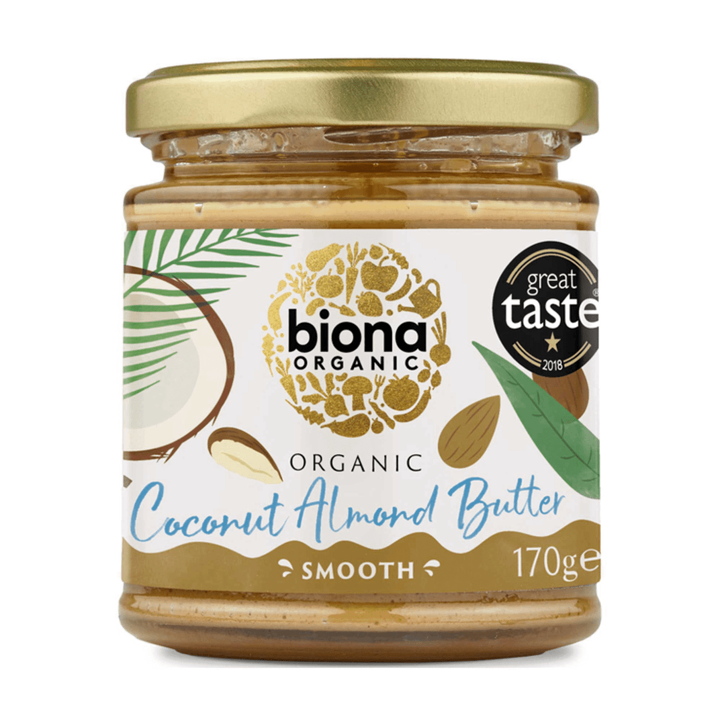 Biona Coconut Almond Butter 170g Pack of 4