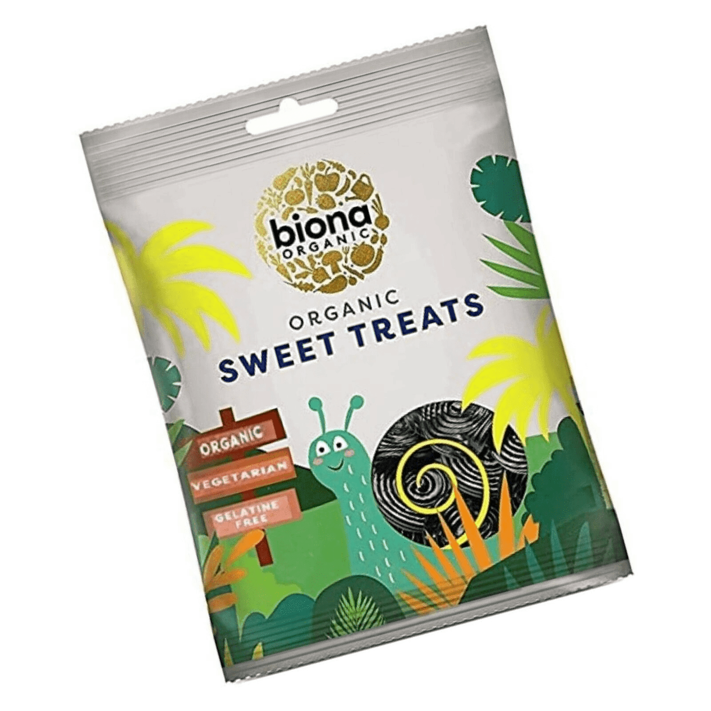 Biona Organic Licorice Spirals 75g Pack of 6