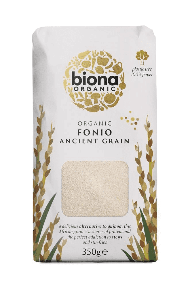Biona Organic Fonio 350g Pack of 4