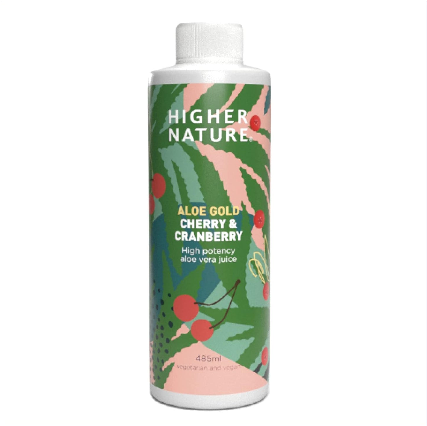 Higher Nature Aloe Vera Gold Cherry & Cranberry 485ml ***CLEARANCE SALE*****