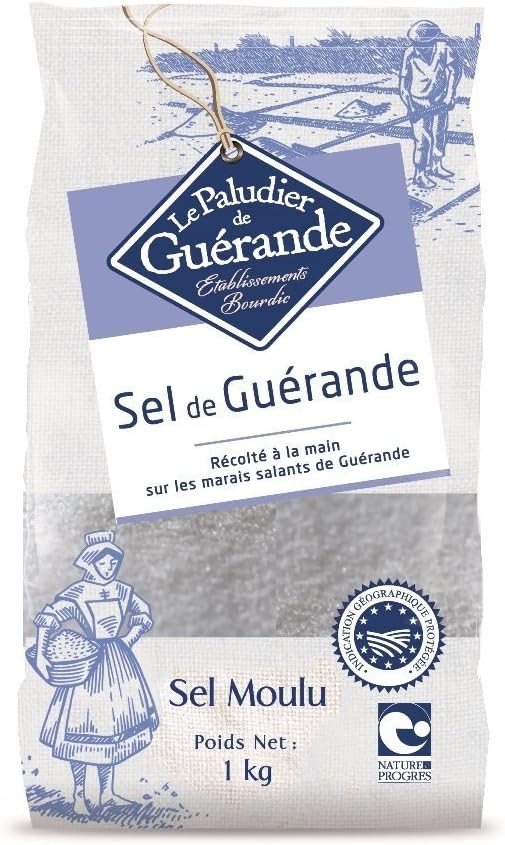 Le Paludier Celtic sea salt Sel de Guerande 1 Kg Fine