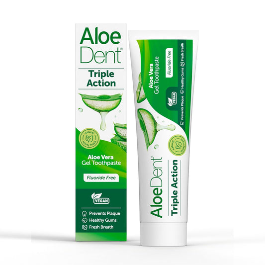 Aloe Dent Triple Action Toothpaste - 100ml - Pack of 6