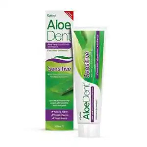 Aloe Dent Aloe Vera Sensitive Fluoride FreeToothpaste 100ml - 2 Pack *Clearance*