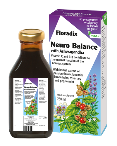 Floradix Neuro Balance with Ashwagandha 250ml