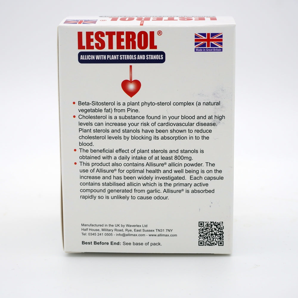 Allicin Max Lesterol 90 Vegetarian Capsules