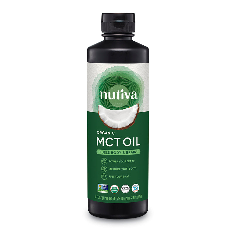 Nutiva Organic MCT Oil 93% 473ml
