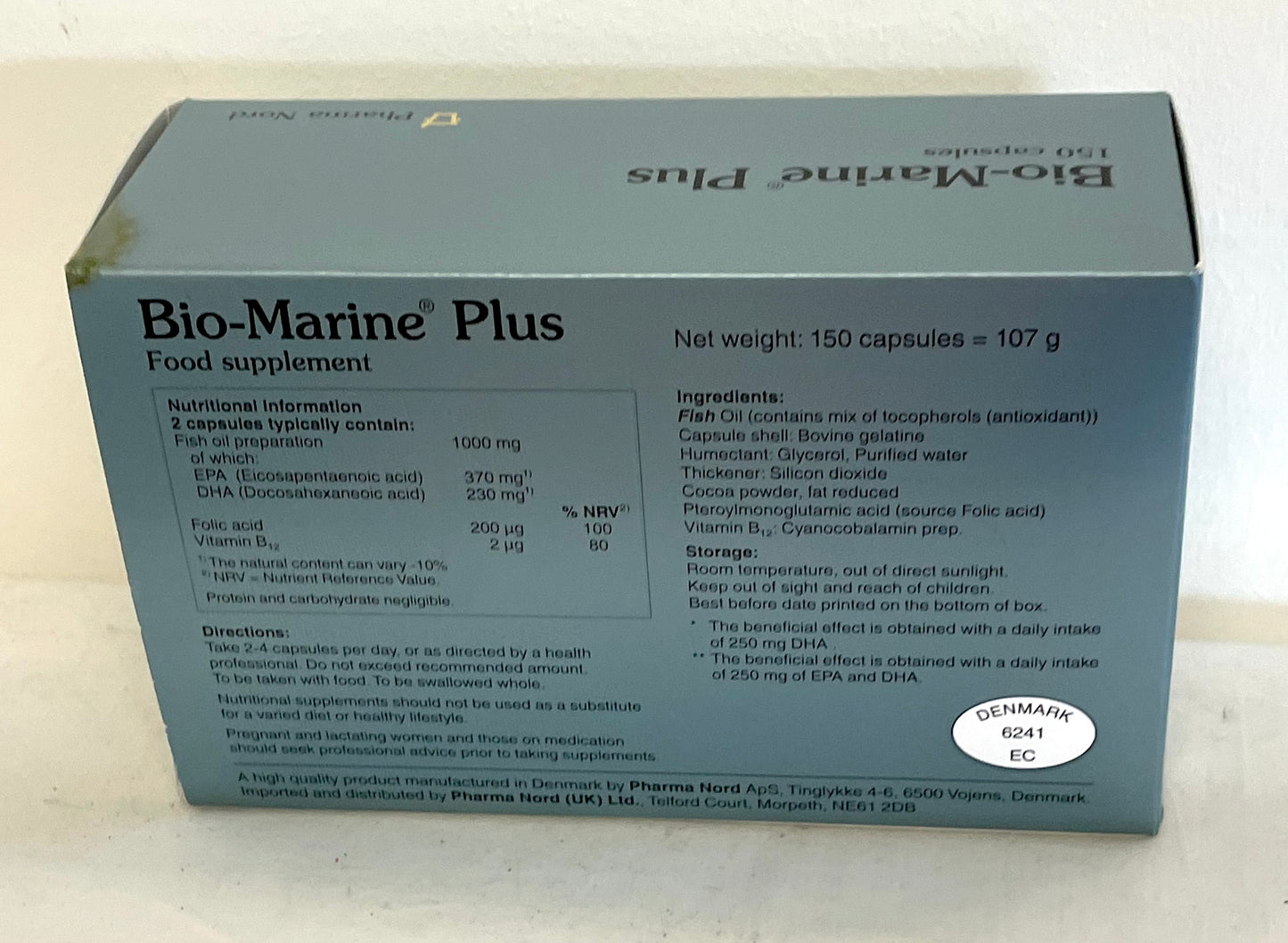 Pharma Nord Bio Marine Plus 150 Capsules - **CLEARANCE**