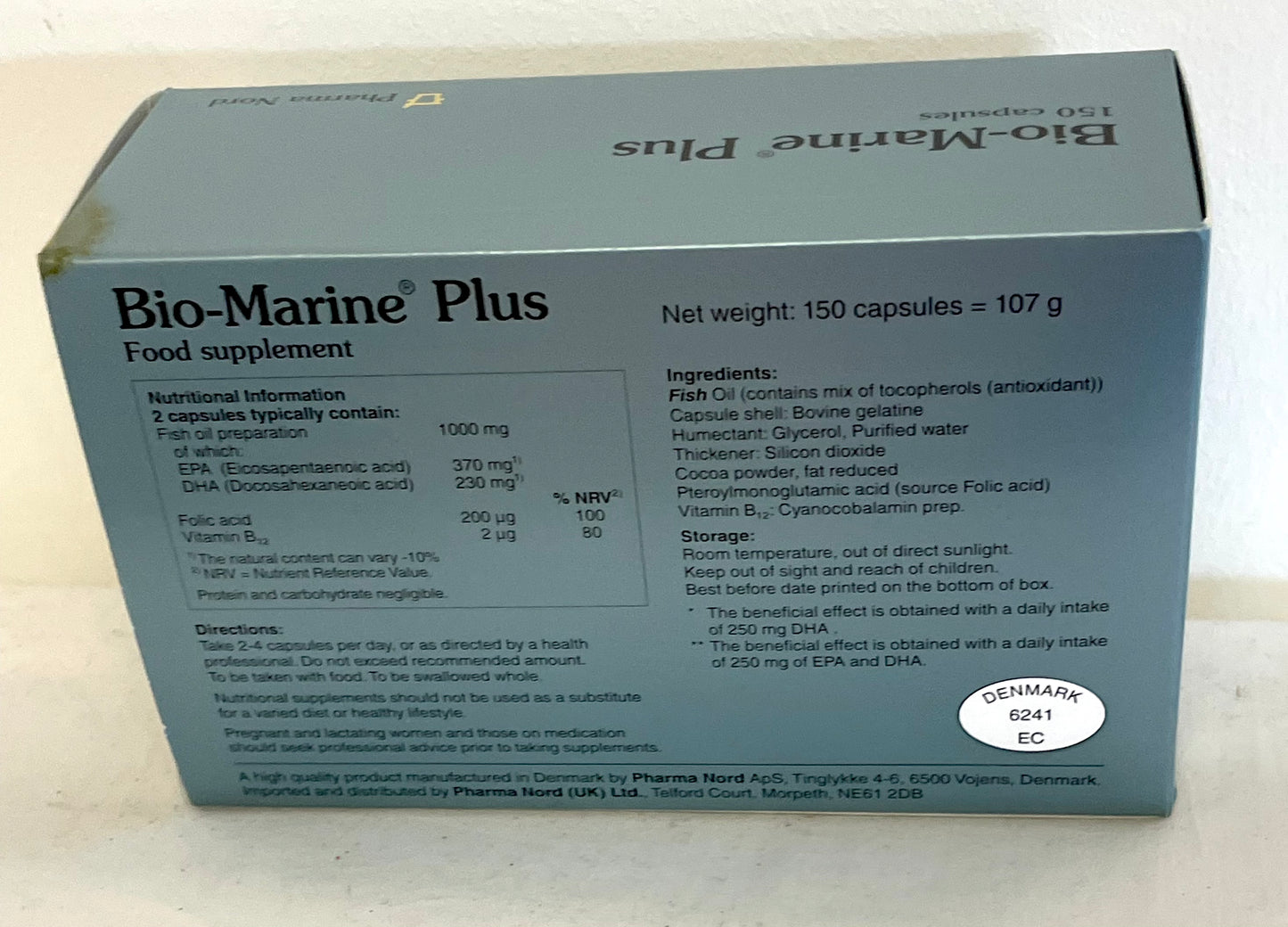 Pharma Nord Bio Marine Plus 150 Capsules - **CLEARANCE**