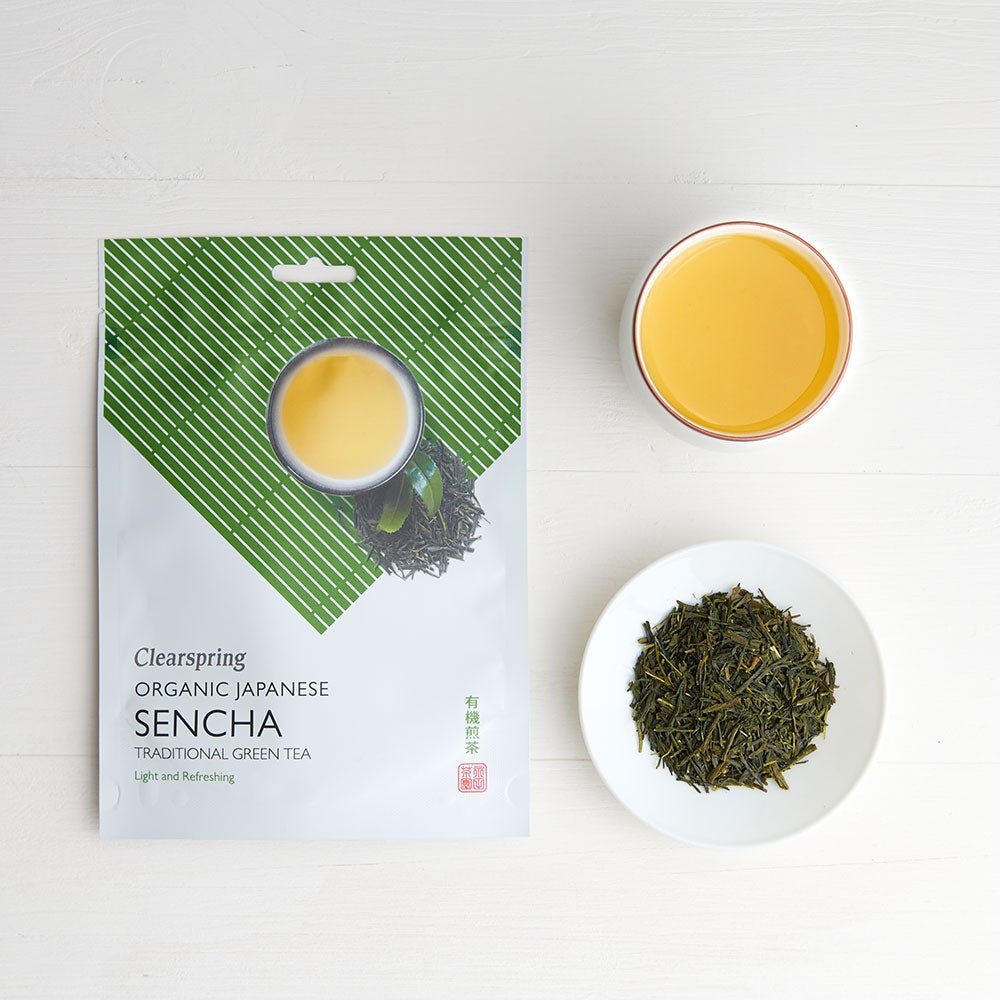 Clearspring Organic Japanese Green Tea Sencha Tea Loose 90g