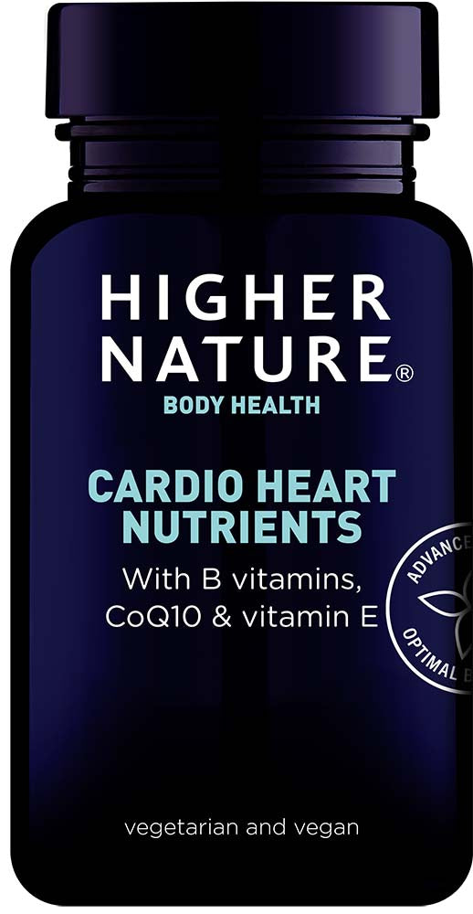 Higher Nature Cardio Heart Nutrients 120 Vegan & Vegetarian Caps **CLEARANCE SALE**