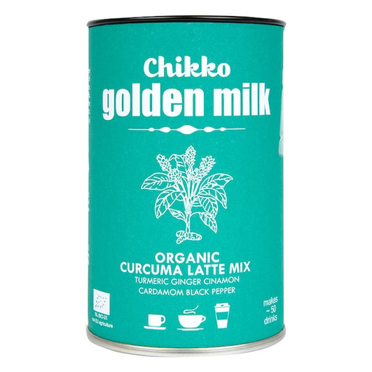 Chikko Not Coffee Golden Milk Curcuma Latte Mix 110g Pack of 4