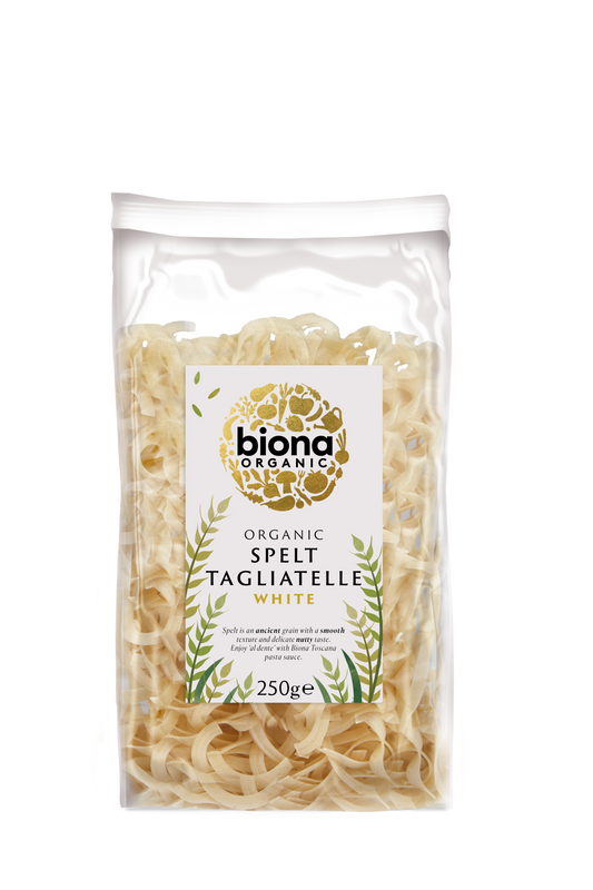 Biona Organic White Spelt Tagliatelle 250g Pack of 2