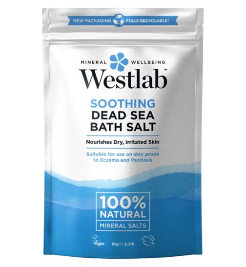 WESTLAB Dead Sea salt 1kg Pack of 4