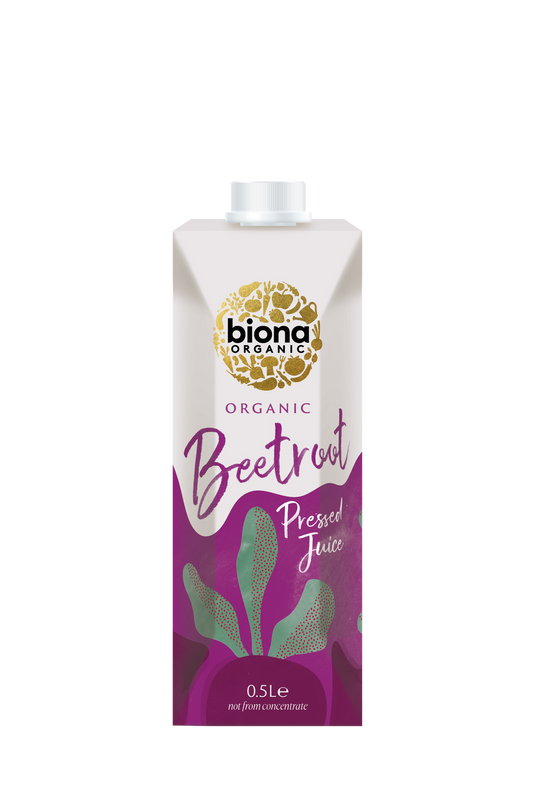 Biona Beetroot Juice Pressed 500ml Pack of 4