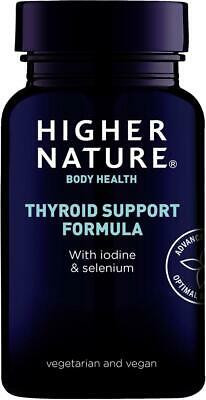 Higher Nature Thyroid Support Formula 60 Veg Capsules - (Pack of 3 = 180 Caps)